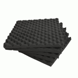 espuma pro Espuma Acustica Insonorizacion (14und) 50cm X 50cm X 5 Cm Negro