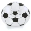 Sillón Inflable Puff Redondo Interior Pelota Football Bogota Blanco