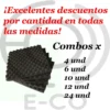 Combo X20 Und Espuma Acústica Grabacion De 50cm X 50cm